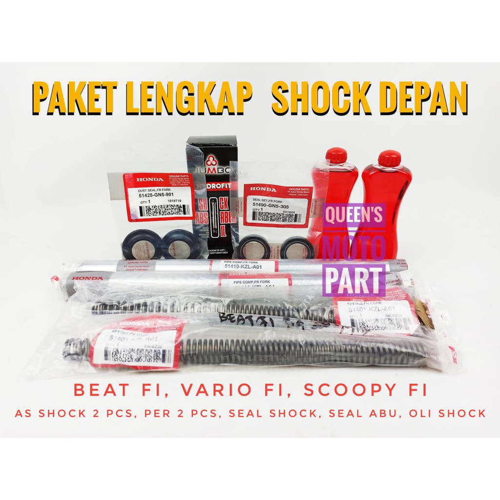 Jual Paket As Shock Per Shock Seal Abu Seal Shock Oli Shock