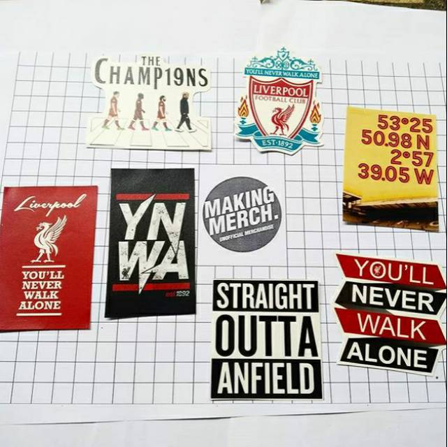 Jual STICKER LIVERPOOL FC | Shopee Indonesia