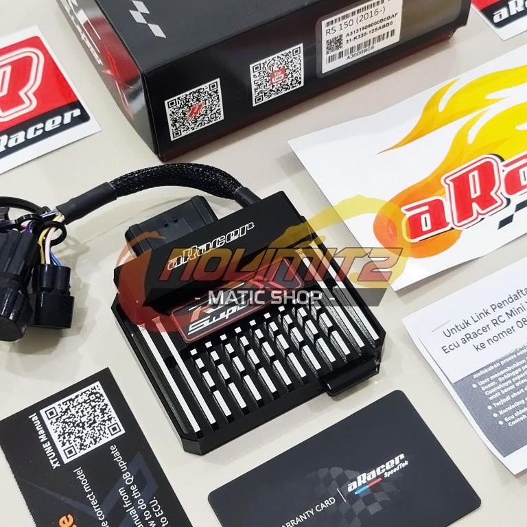 Jual ECU aRacer RC Super X Honda Sonic Supra GTR CB 150 R CBR 150 RS ...