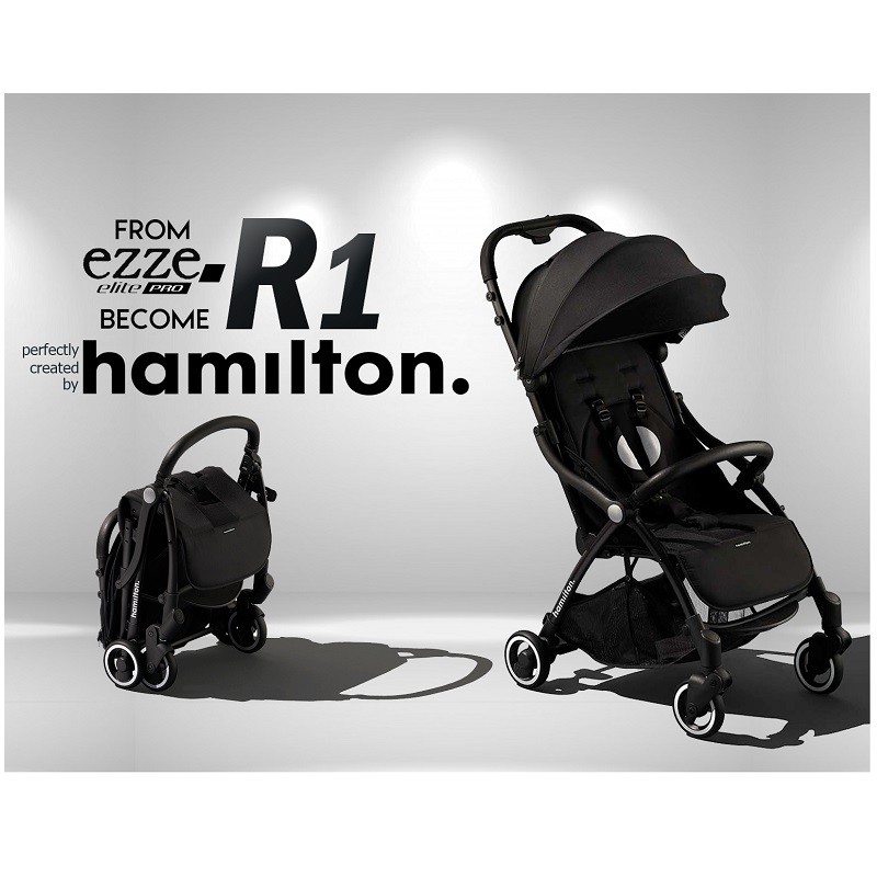 Jual Hamilton R1 aka Ezze Elite Pro Stroller dengan Magicfold Melipat Sendiri Muat Kabin Shopee Indonesia