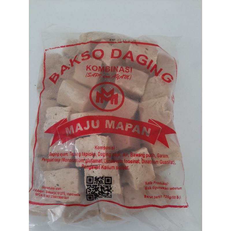 Jual Pentol Bakso Maju Mapan Isi 50 Shopee Indonesia