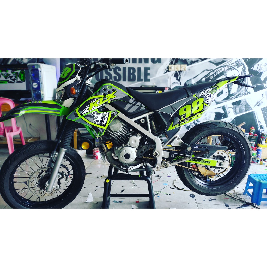 Klx old outlet supermoto