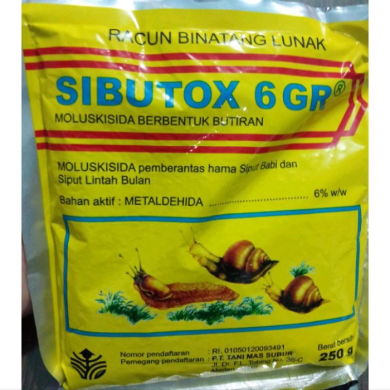 Jual Racun Keong Siput Sibutox Kemasan Gr Shopee Indonesia