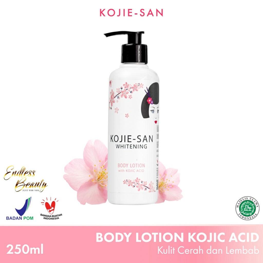 Jual [BPOM] KojieSan Body Lotion Kojic Acid/Handbody/Perawatan Kulit 250ml Shopee Indonesia