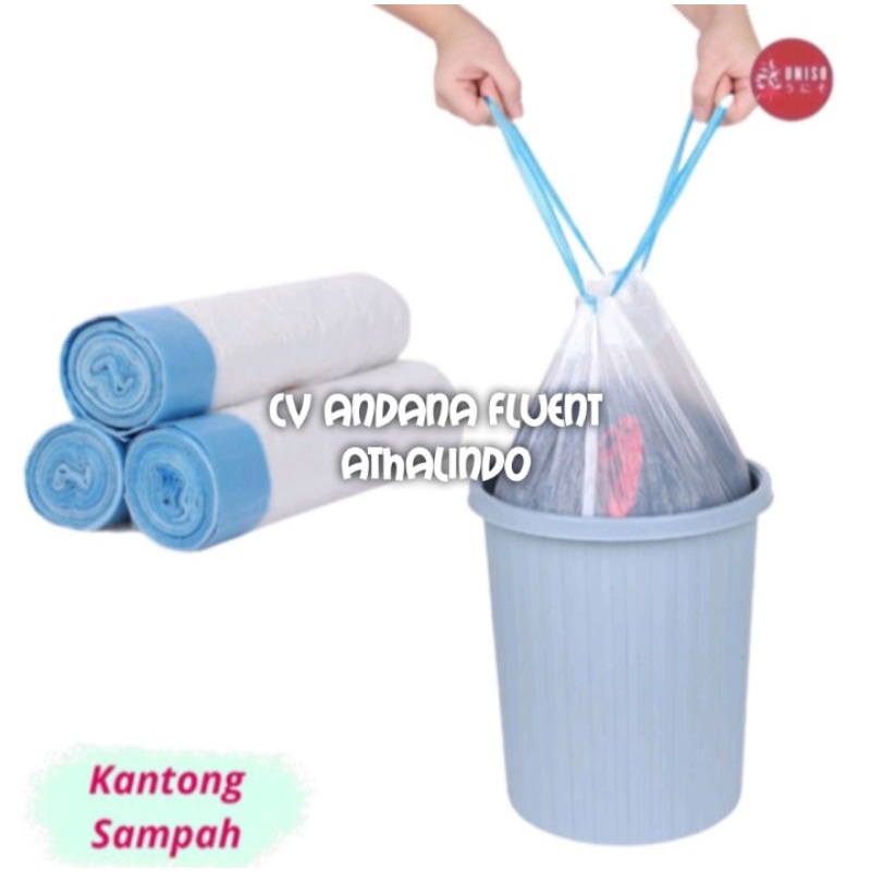 Jual Plastik Sampah Dengan Tali Roll 45x50cm Isi 15 Shopee Indonesia 3062