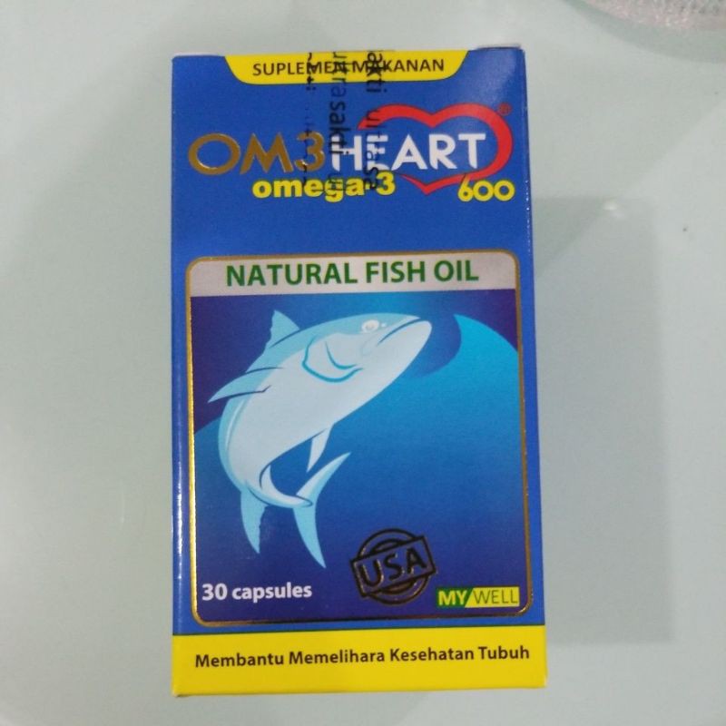 Jual omeheart omega 3 fish oil expired 2024 Shopee Indonesia