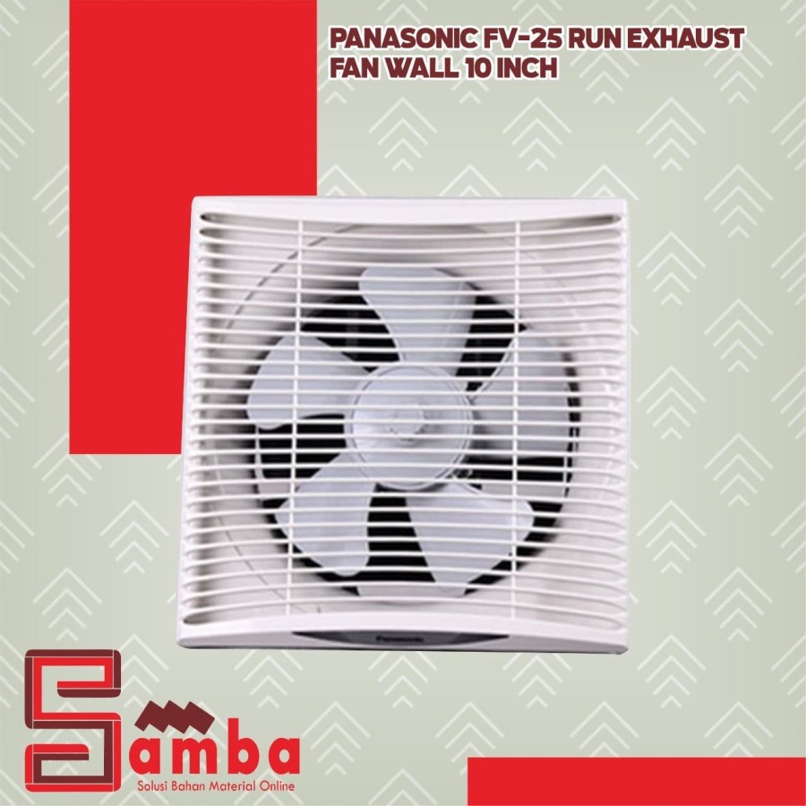 Jual PANASONIC FV-25RUN EXHAUST FAN Dinding 10 Inch | Shopee Indonesia