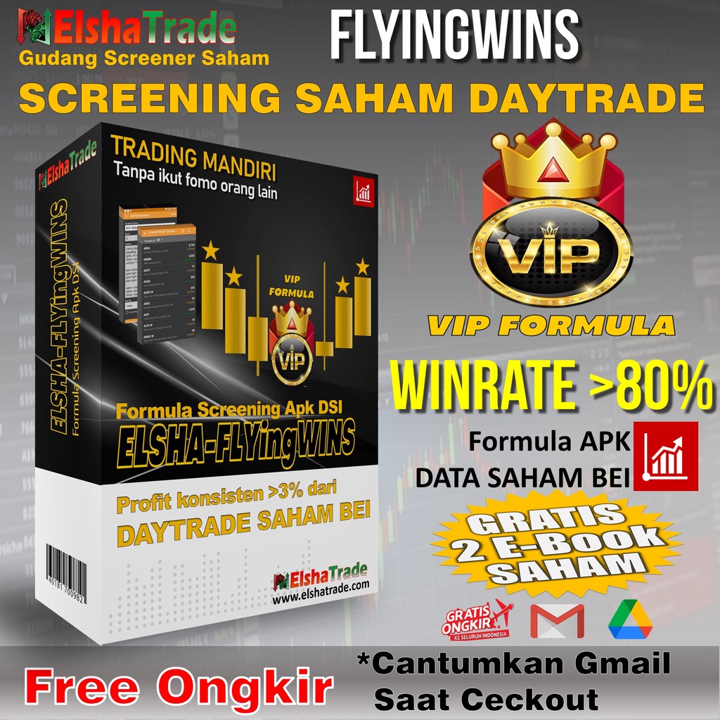 Jual Rumus Formula Screening Saham Daytrade Scalping Beli Pagi Jual ...