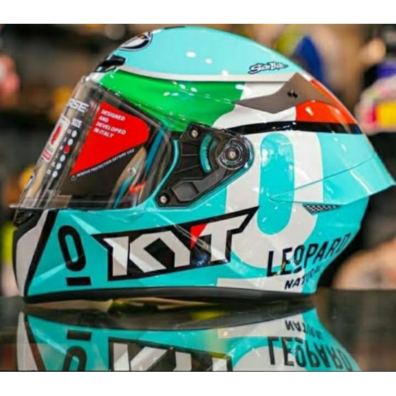 Jual HELM KYT TT COURSE DALAPORTA KYT TT COURSE FULL FACE MOTIF