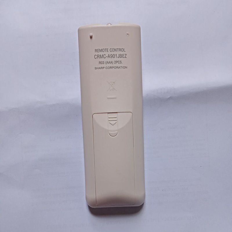 Jual REMOT AC SHARP TYPE CRMC-A901JBEZ ASLI ORIGINAL | Shopee Indonesia
