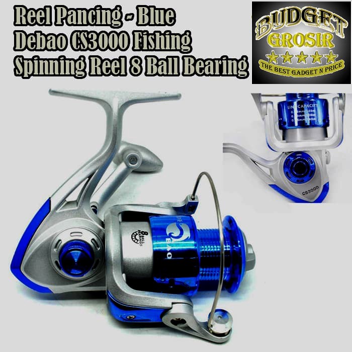 Jual Debao CS3000 Fishing Spinning Reel 8 Ball Bearing / Reel Pancing
