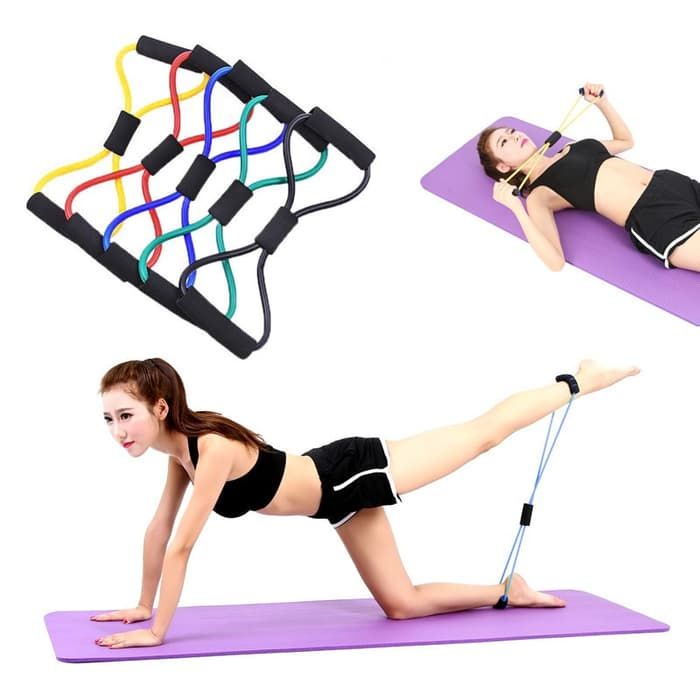 Jual COD TALI YOGA STRETCH PILATES STRETCH YOGA TALI FITNESS PERALATAN ...
