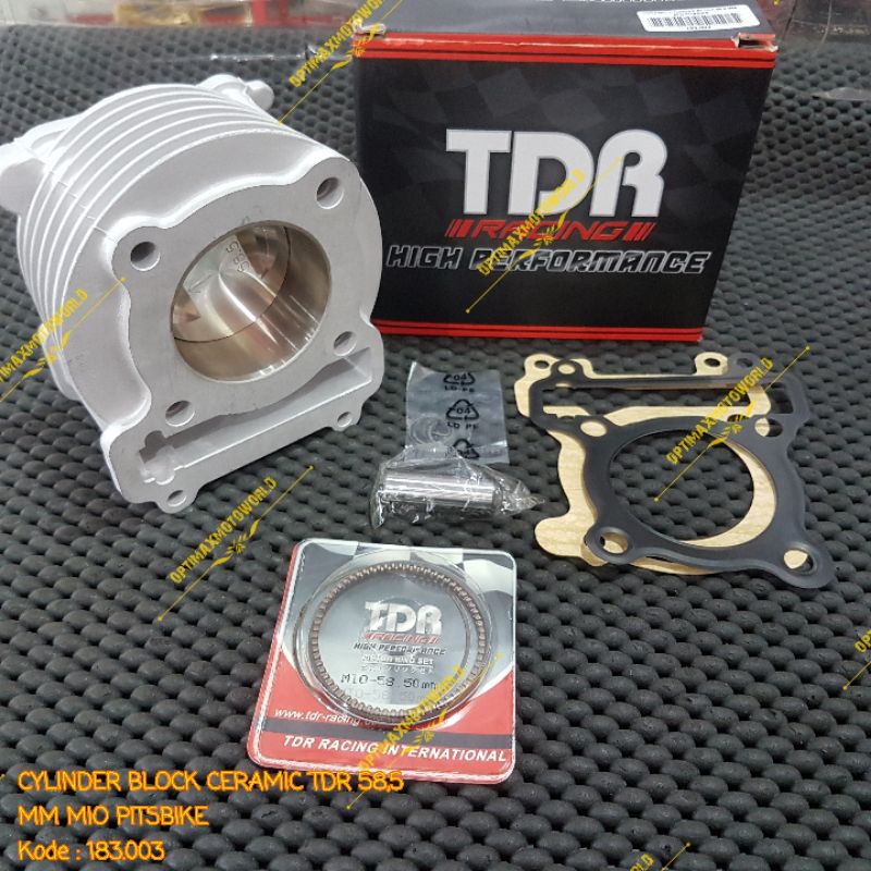 Jual SILINDER BLOCK Mio BORE UP CERAMIC TDR 58,5 MM | Shopee Indonesia