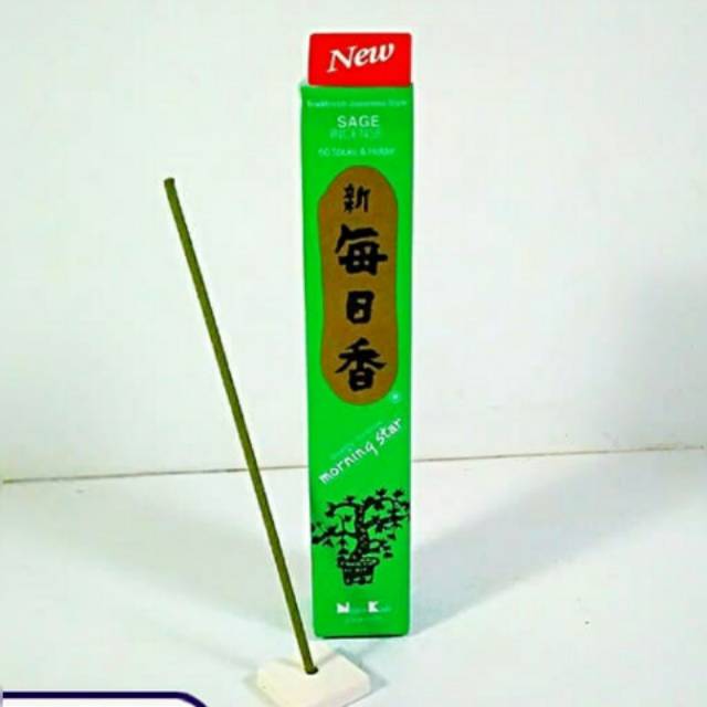 Nippon Kodo Morning Star Räucherstäbchen Gardenie – 50 Stück, Japanisches Räucherwerk Mit Floralem Duft