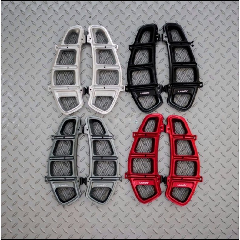 Jual Grill Glove Box Air Inlet by Luigy untuk Vespa GTS GTV Series ...