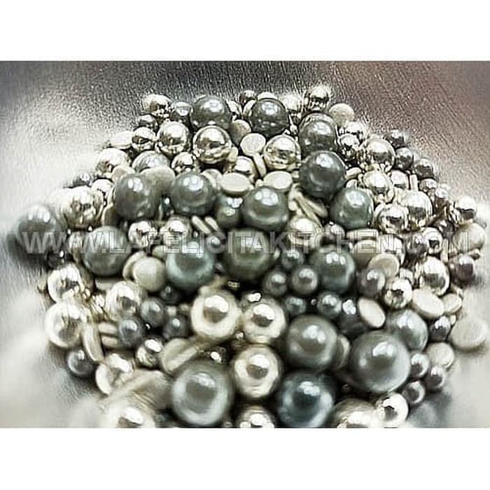 Jual SPRINKLE SILVER GRAY PERAK MIX SWEET SPRINKLE MODEL SWEET MANIS ...