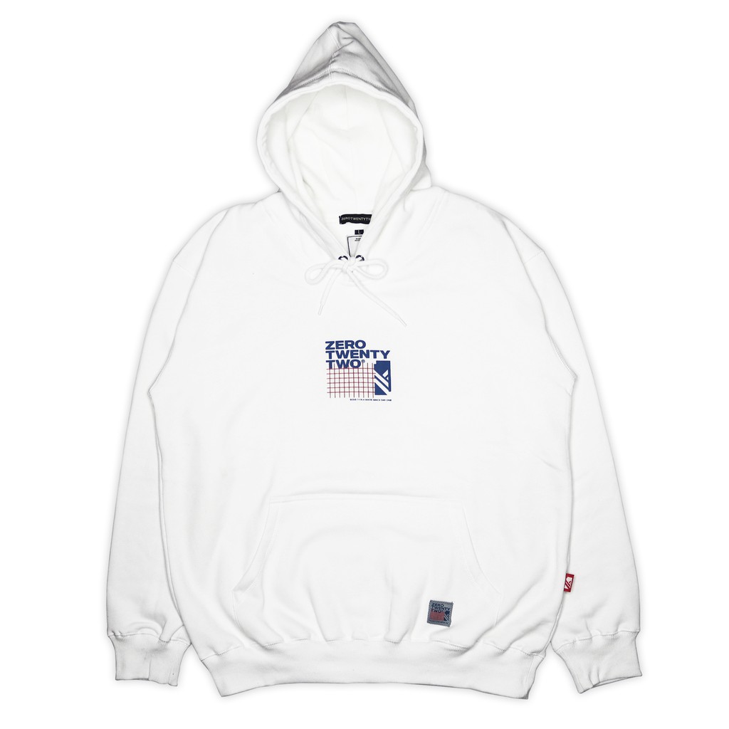 Hoodie ZTT OG V2 White By ZeroTwentyTwo