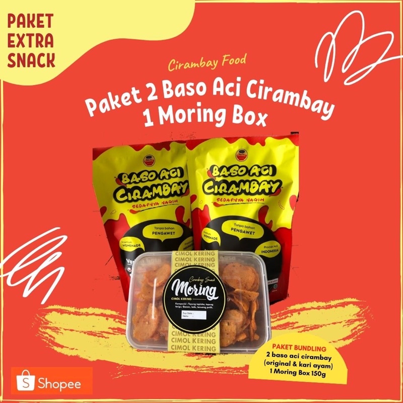 Jual Paket 2 Baso Aci Cirambay 1 Moring Box Shopee Indonesia