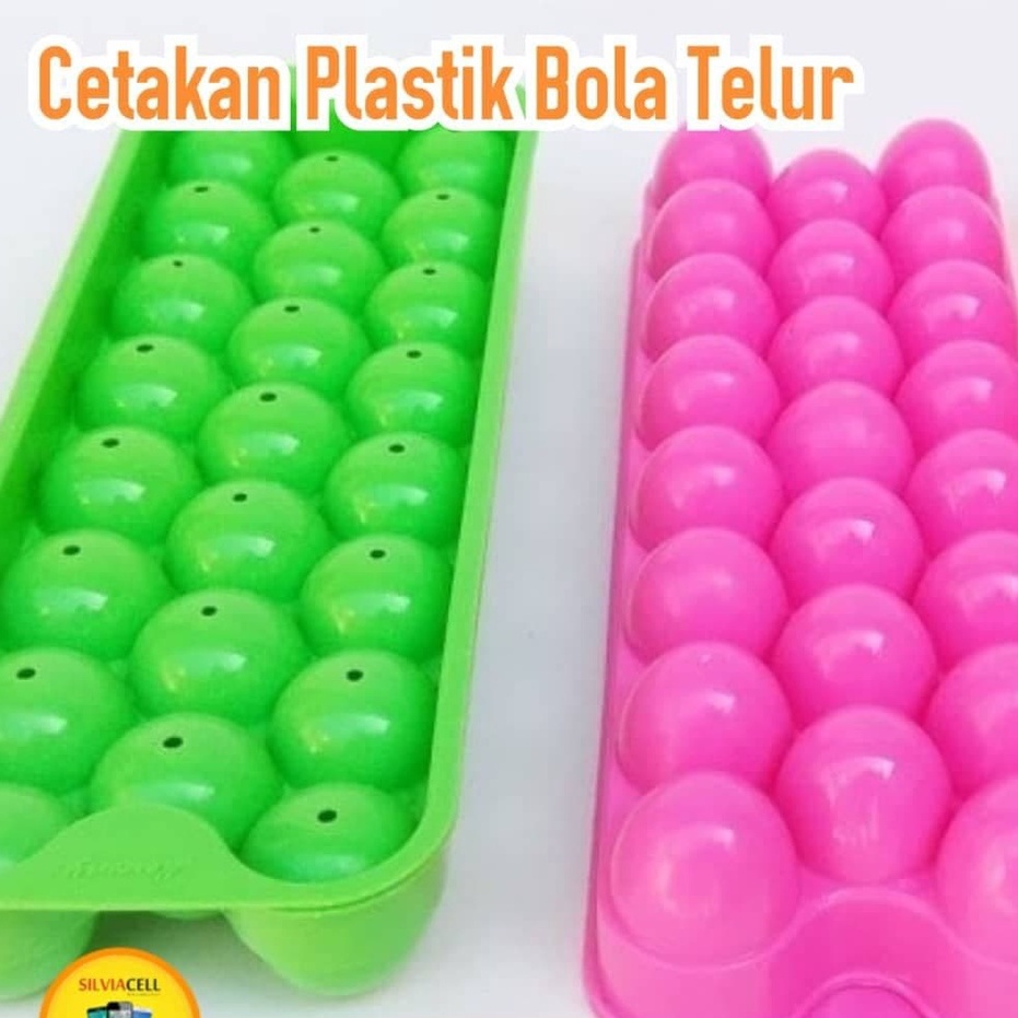 Jual Cetakan Es Batu Bola Telur Puyuh Cetakan Puding Jelly Ice Ball Shopee Indonesia
