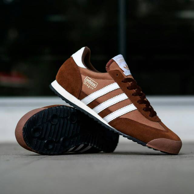 Adidas dragon brown leather online