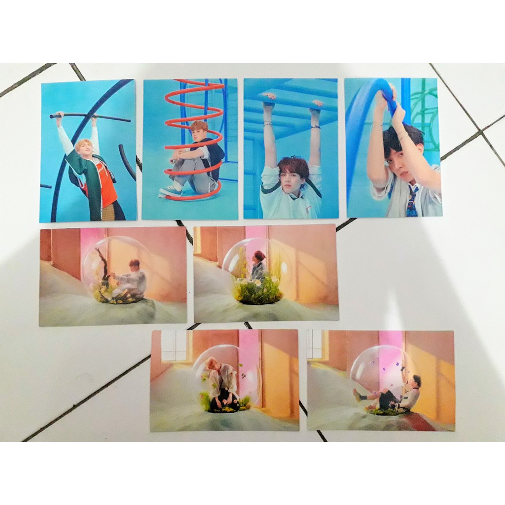 Jual Photocard BTS Love Yourself LY Answer (RM, Jimin, Suga, J-Hope) 8 ...