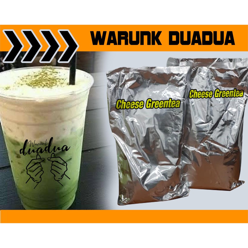 Jual CHEESE GREEN TEA 1kg / Bubuk Minuman Premix Rasa Powder Drink ...