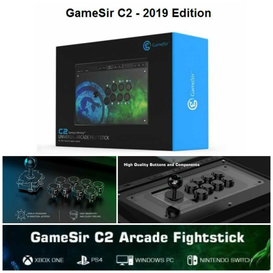 GameSir C2 Universal Arcade Fightstick（Is GameSir C2 Still