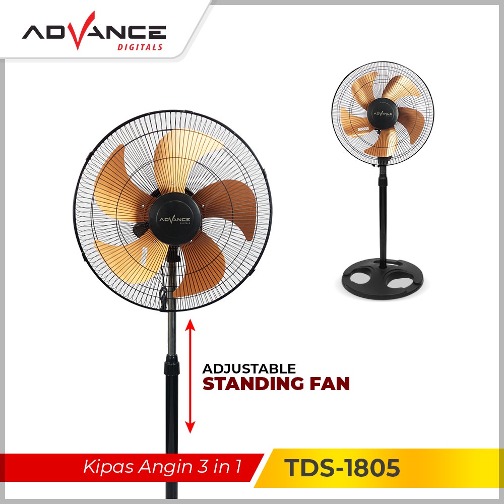 Jual Advance Kipas Angin In Stand Desk Wall Tds Kipas Angin