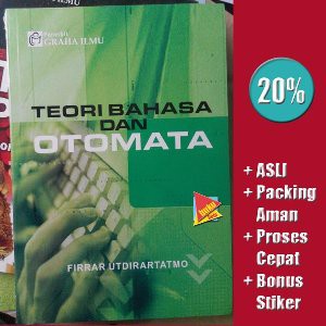 Jual Teori Bahasa Dan Otomata Edisi 2 Firrar Utdirartatmo | Shopee ...