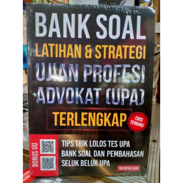 Jual BUKU BANK SOAL LATIHAN & STRATEGI UJIAN PROFESI ADVOKAT TERLENGKAP ...