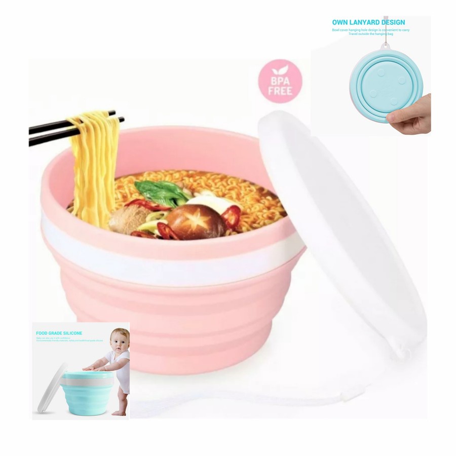 Jual Mangkok lipat silicone/mangkok Portable Shopee Indonesia