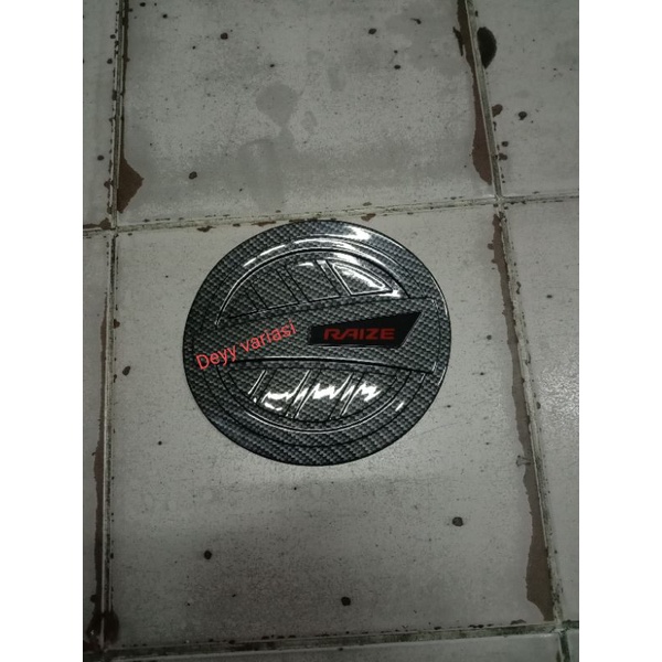 Jual tank cover Raize 2021 carbon | Shopee Indonesia