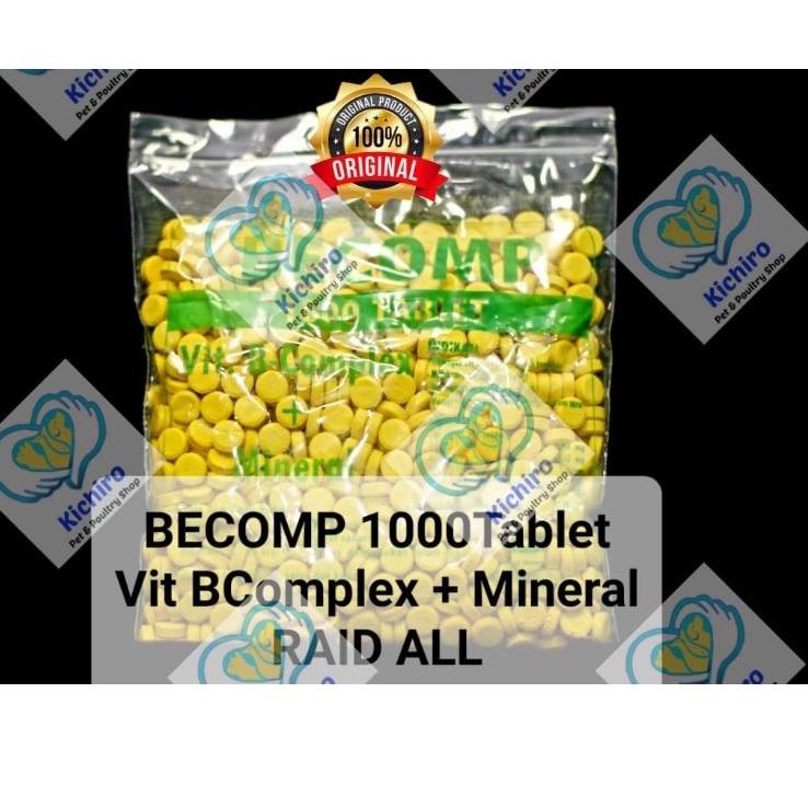 Jual Barang Super Bcomplex / Bkomplek 1000 Tablet BECOMP Raid All ...