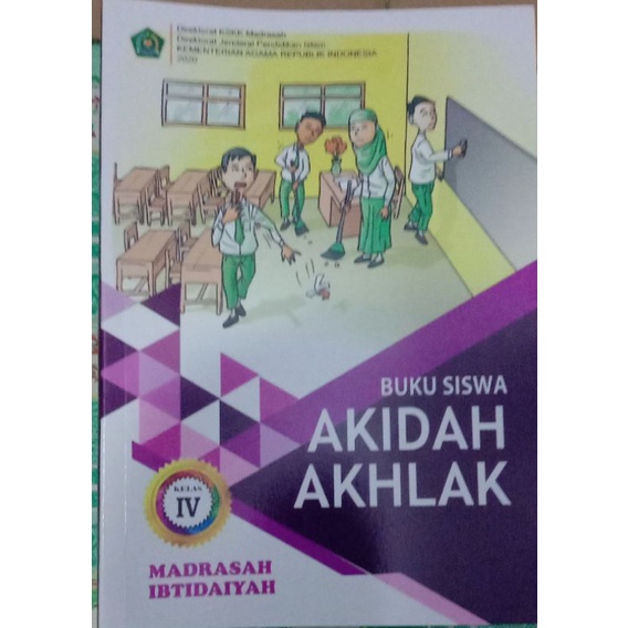 Jual Buku pelajaran akidah ahlak kelas 4 mi edisi revisi terbaru ...