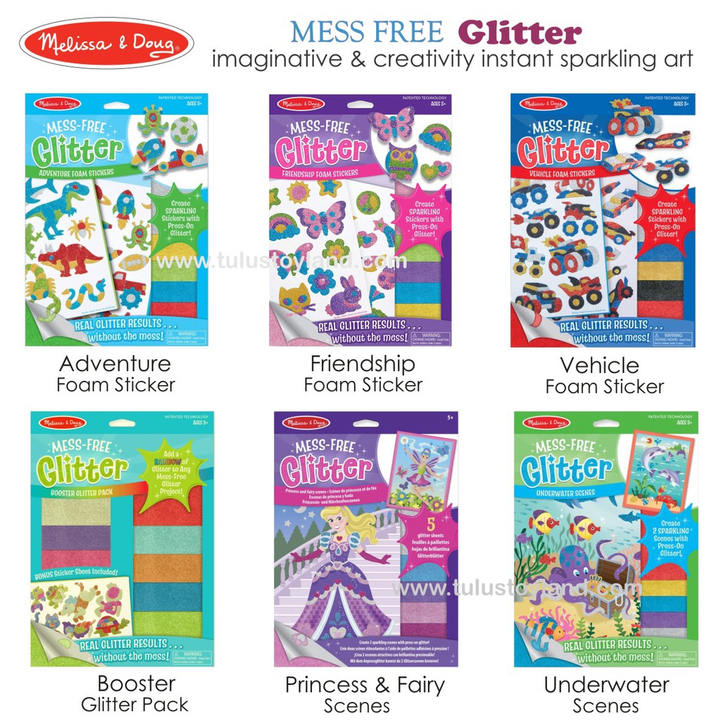 Melissa and doug cheap glitter stickers