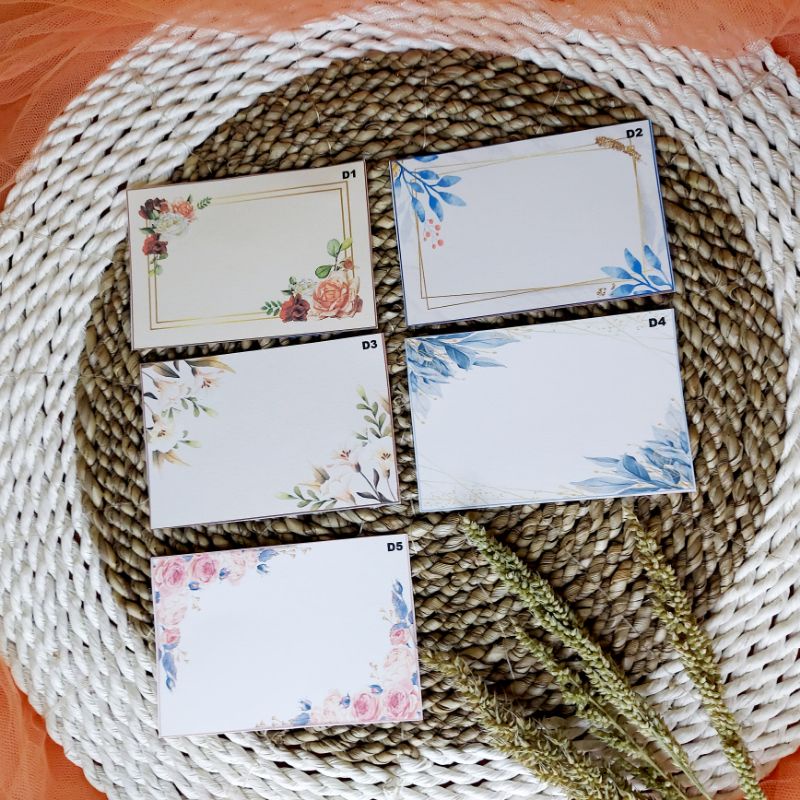 Jual Kartu Ucapan Greeting Card Kode D | Shopee Indonesia
