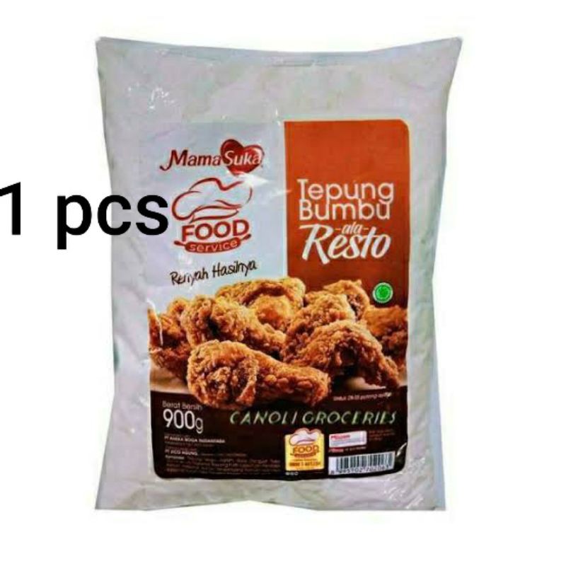 Jual Tepung Bumbu Krispi Ala Resto Mamasuka 900gr Shopee Indonesia