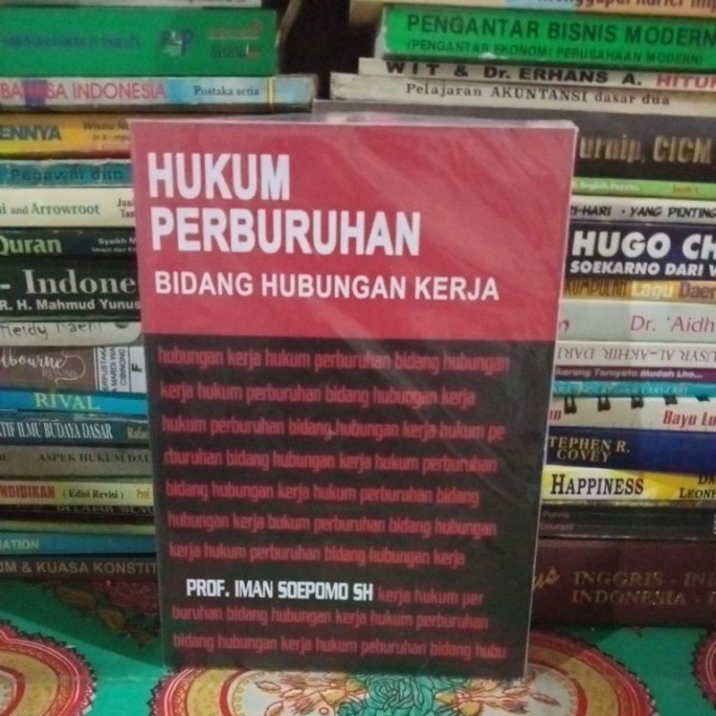 Jual Hukum Perburuhan Bidang Hubungan Kerja Iman Soepomo Shopee Indonesia