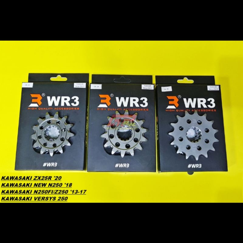 Jual Gear Gir Depan Wr T T T Zx R Zx Rr New Ninja Fi Z Versys