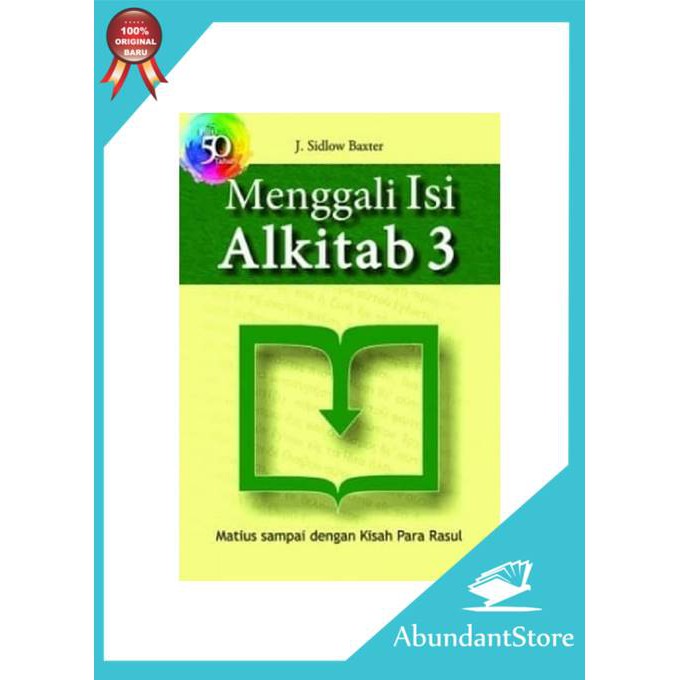 Jual Buku Menggali Isi Alkitab 3 - Matius - Kisah Para Rasul | Shopee ...