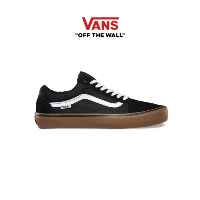 Vans old skool pro black clearance gum