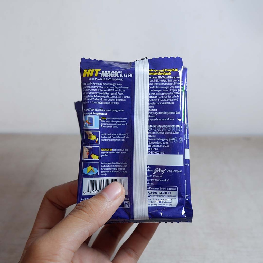 Jual Obat Nyamuk Kertas Murah Hit Magic Isi 6 Lembar | Shopee Indonesia