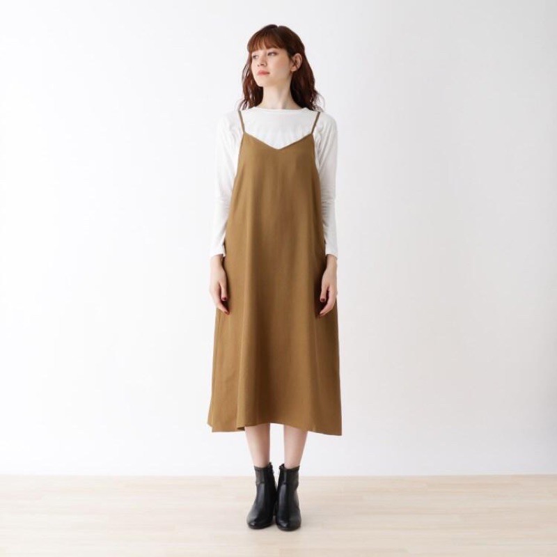 Uniqlo hotsell midi dress