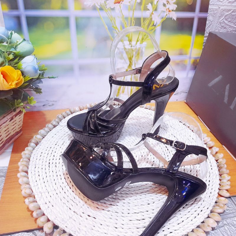 Jual heels zara tali lancip 13cm 03 Shopee Indonesia