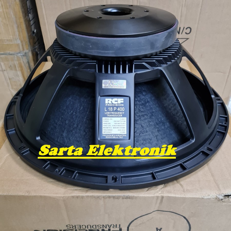 Speaker 18 discount inch rcf l18p400