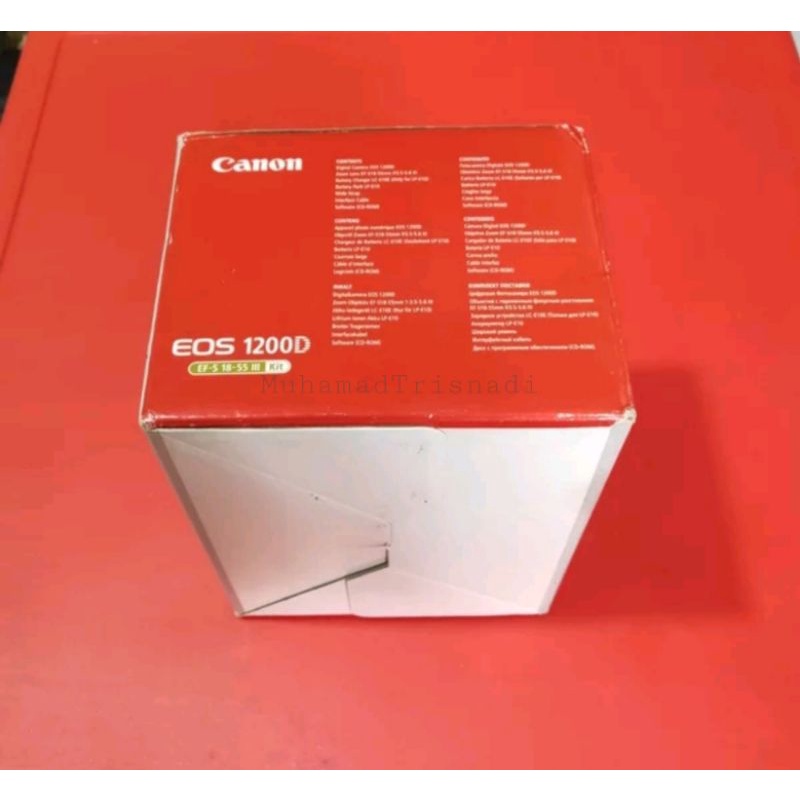 Jual Kardus DusBox Dusbuk Box Dus Camera Kamera DSLR Canon Eos 1200d ...