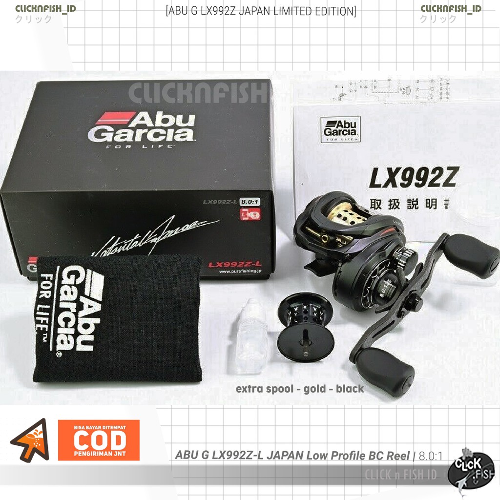 Jual [LIMITED] REEL ABU GARCIA LX992Z - L Low Profile BC Reel