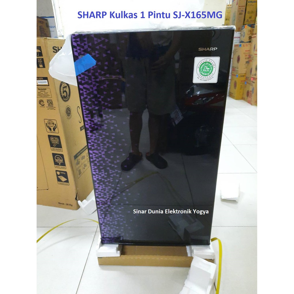 Jual Sharp Kulkas Pintu Liter Sj X Mg Gb Gr Low Voltage Mg Sj