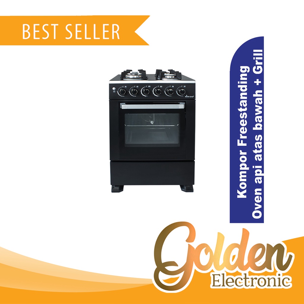 Jual Kompor Gas Freestanding Winn Gas W 5090 A Free Standing Gas Stove + Oven Rotisserie Winn