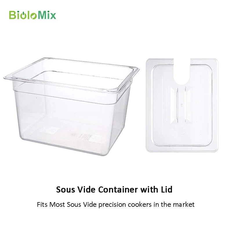 Sous Vide Container, Durable 11L Sous Vide Container With Lid